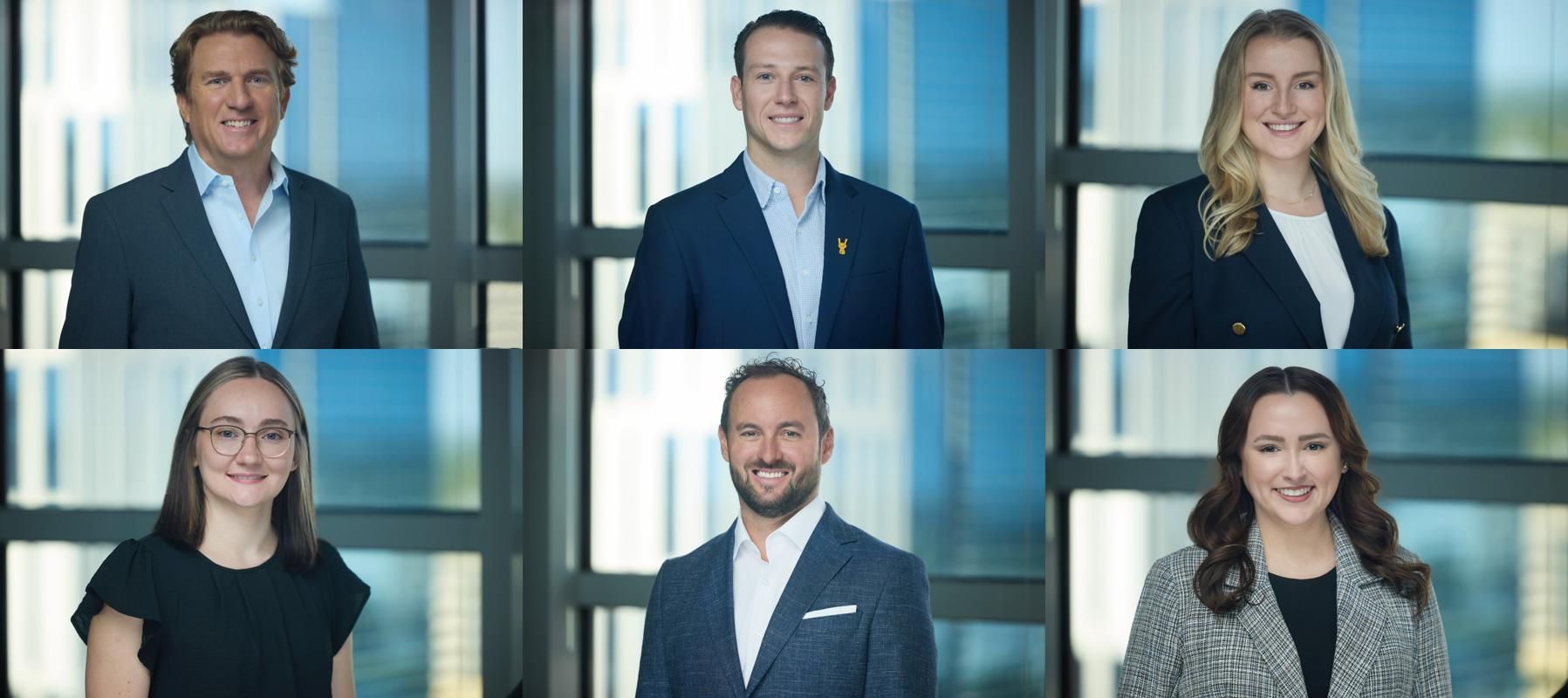 Consistent corporate headshots and business portraits for a company team